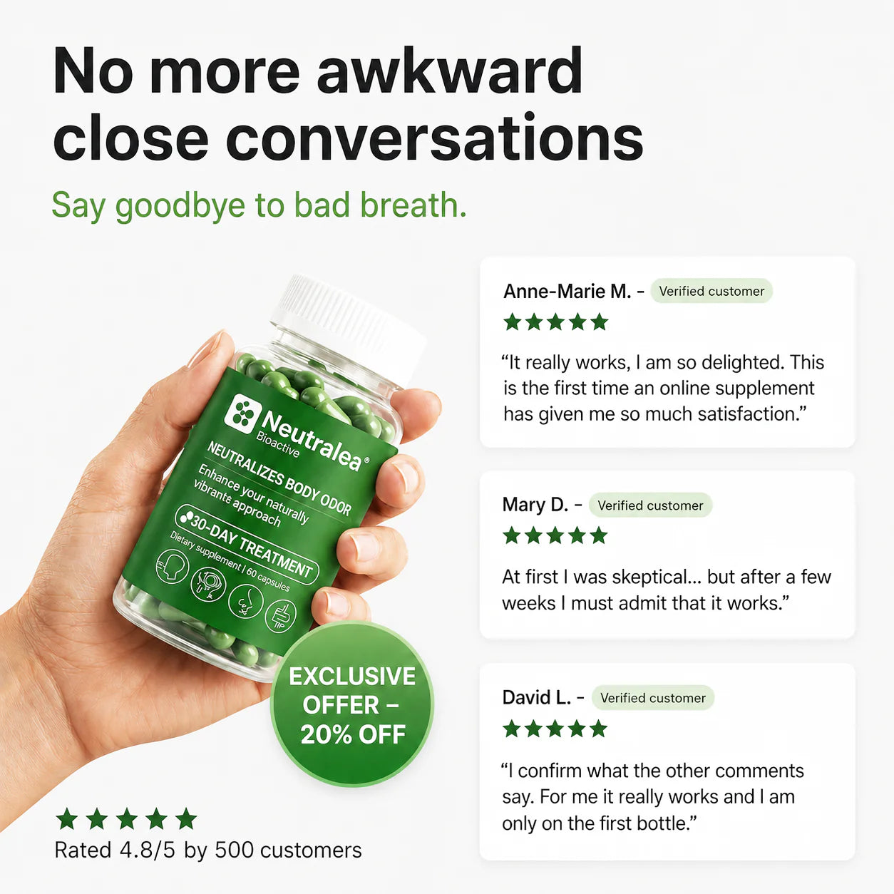 Avis Neutralea — No more awkward conversations
